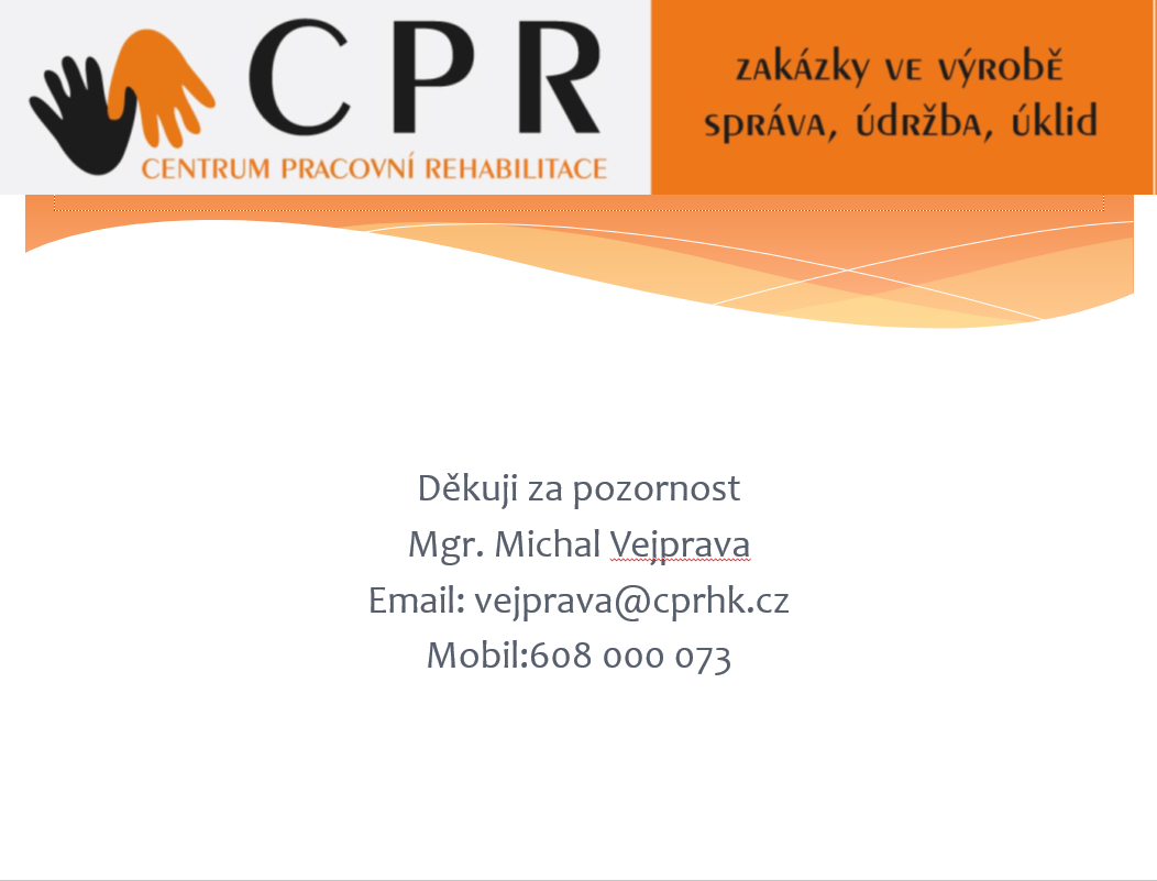 Hradecké dny sociální práce - prezentace CPRHK