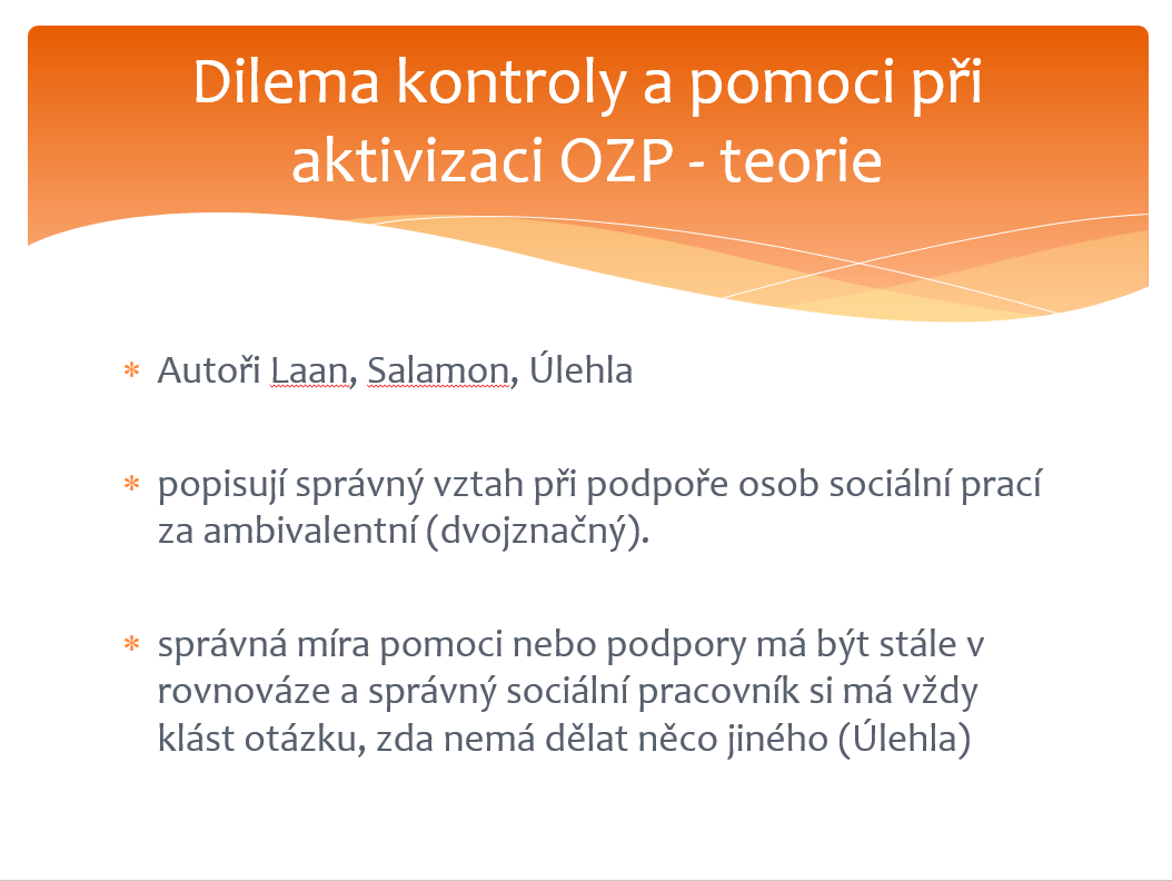 Hradecké dny sociální práce - prezentace CPRHK
