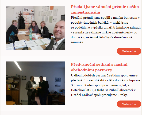 Prosincový newsletter