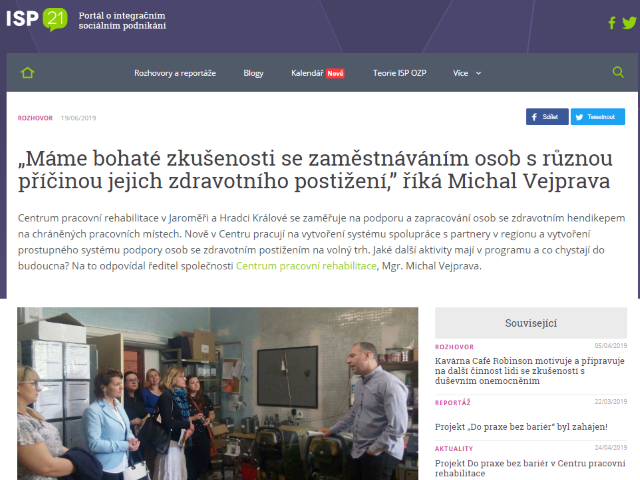 Rozhovor pro isp21.cz